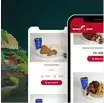 Illustrating mobile applications tailored for the food industry, showcasing various food-related features and functions.
                                                        